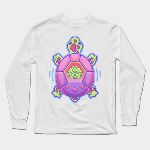 Turtlegotchi Long Sleeve T-Shirt by Rwarcor